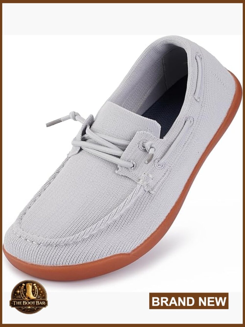 Wide Toe Box Slip On Loafers, Zero Drop Barefoot Shoes, Casual Boat Shoes